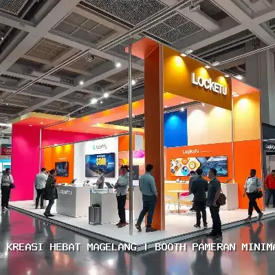 Booth Pameran Minimalis Magelang