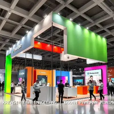 Booth Pameran Minimalis Magelang