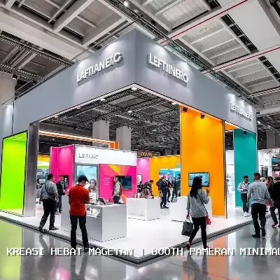 Booth Pameran Minimalis Magetan