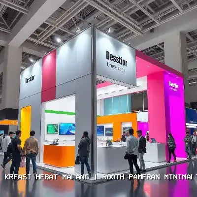 Booth Pameran Minimalis Malang – Kreasi Hebat