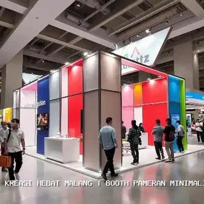 Booth Pameran Minimalis Malang – Kreasi Hebat