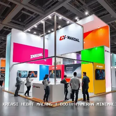 Booth Pameran Minimalis Malang – Kreasi Hebat