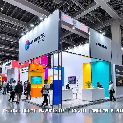 Booth Pameran Minimalis Mojokerto