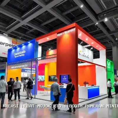 Booth Pameran Minimalis Mojokerto
