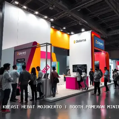Booth Pameran Minimalis Mojokerto
