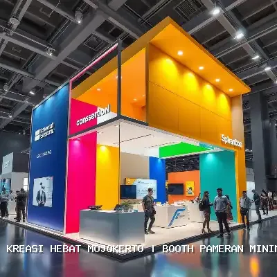 Booth Pameran Minimalis Mojokerto