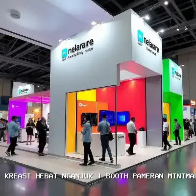 Booth Pameran Minimalis Nganjuk