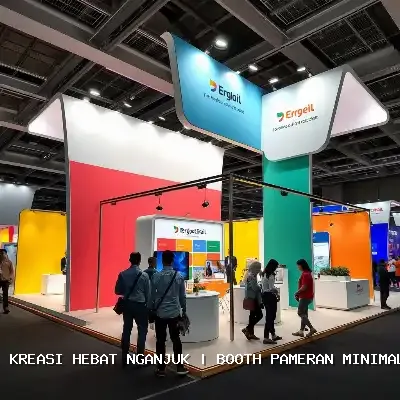 Booth Pameran Minimalis Nganjuk