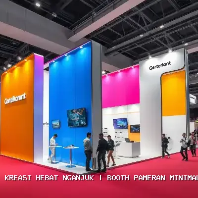 Booth Pameran Minimalis Nganjuk