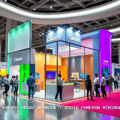 Booth Pameran Minimalis Nganjuk