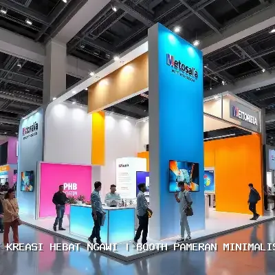 booth pameran minimalis Ngawi