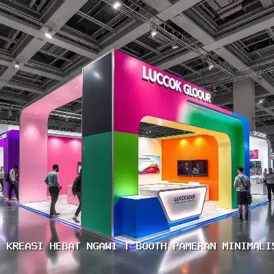 Booth Pameran Minimalis Ngawi