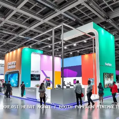 Booth Pameran Minimalis Ngawi