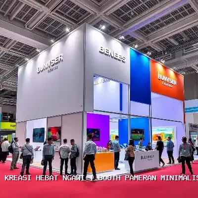 Booth Pameran Minimalis Ngawi