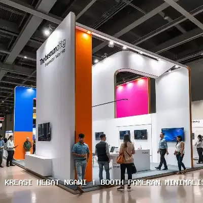 Booth Pameran Minimalis Ngawi