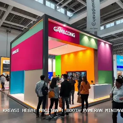 booth pameran minimalis Pacitan