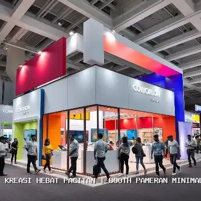 Booth Pameran Minimalis Pacitan
