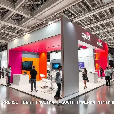 Booth Pameran Minimalis Pacitan