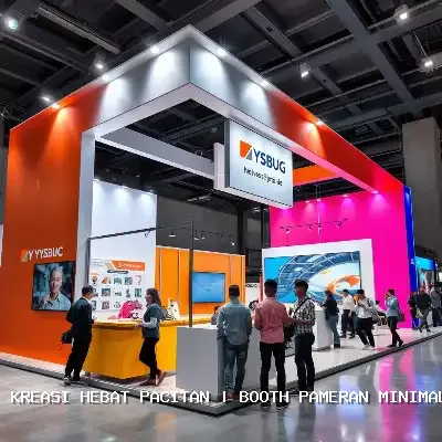 Booth Pameran Minimalis Pacitan