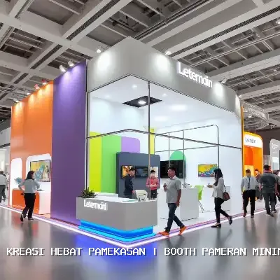 Booth Pameran Minimalis Pamekasan