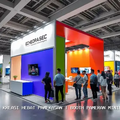 Booth Pameran Minimalis Pamekasan