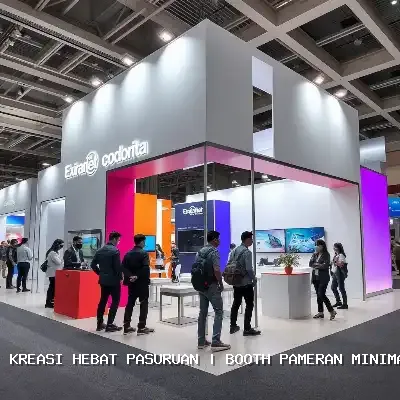 booth pameran minimalis Pasuruan