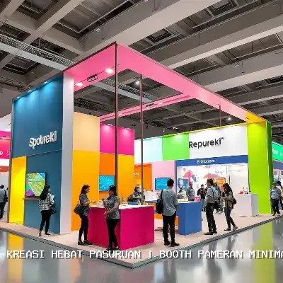 Booth Pameran Minimalis Pasuruan – Solusi Kreatif untuk Branding Anda
