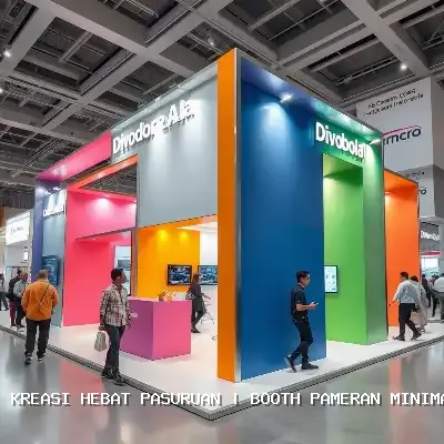 Booth Pameran Minimalis Pasuruan – Solusi Kreatif untuk Branding Anda