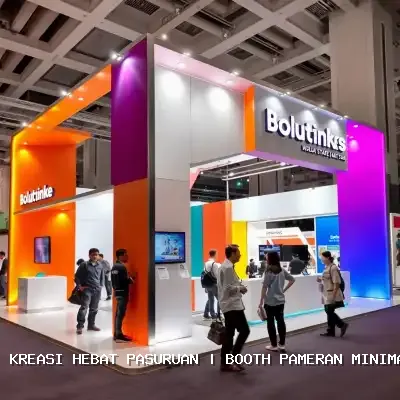 Booth Pameran Minimalis Pasuruan – Solusi Kreatif untuk Branding Anda
