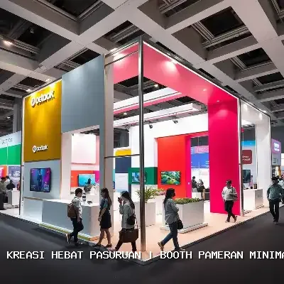 Booth Pameran Minimalis Pasuruan – Solusi Kreatif untuk Branding Anda