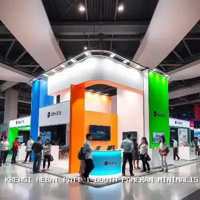 booth pameran minimalis Pati