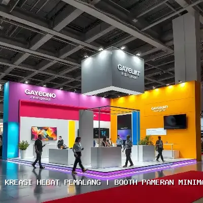 Booth Pameran Minimalis Pemalang
