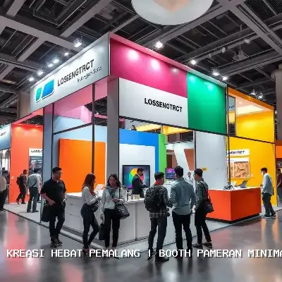 Booth Pameran Minimalis Pemalang