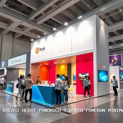 Booth Pameran Minimalis Ponorogo