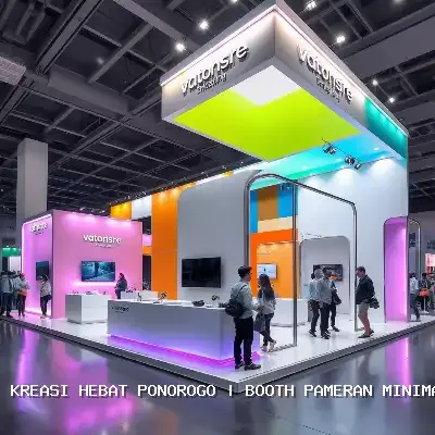 Booth Pameran Minimalis Ponorogo