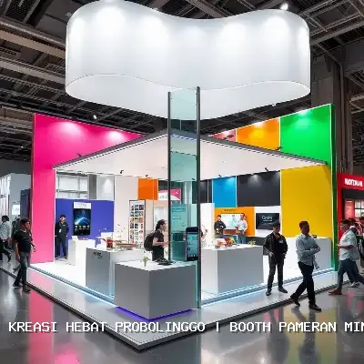 booth pameran minimalis Probolinggo