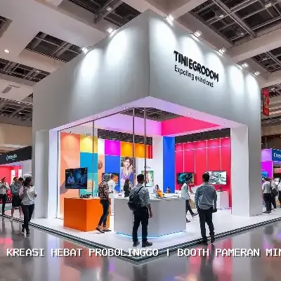 Portfolio Booth Pameran Minimalis Probolinggo