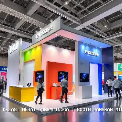 Booth Pameran Minimalis Purbalingga
