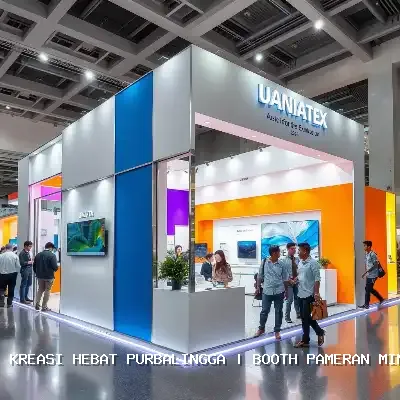 Booth Pameran Minimalis Purbalingga