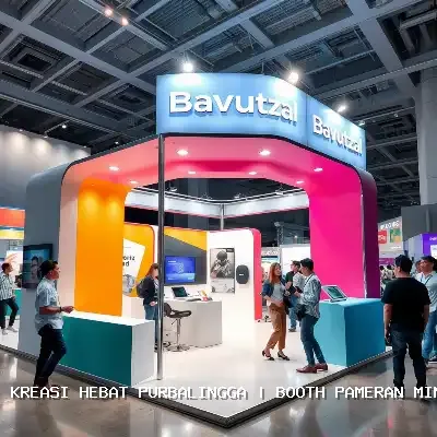 Booth Pameran Minimalis Purbalingga