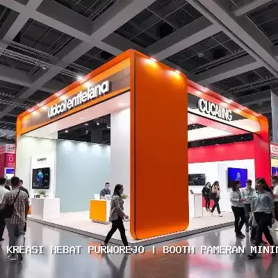 booth pameran minimalis Purworejo