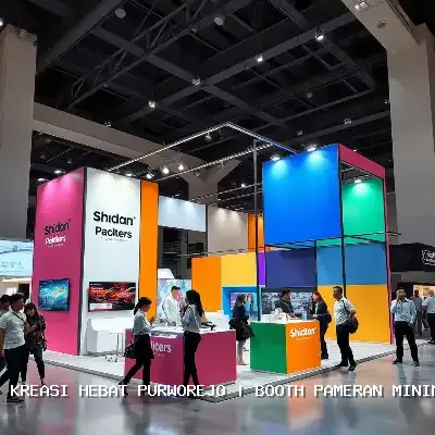Booth Pameran Minimalis Purworejo