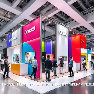 Booth Pameran Minimalis Purworejo