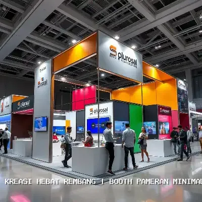 booth pameran minimalis Rembang
