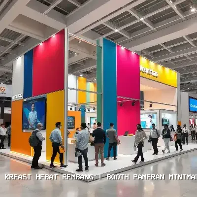Booth Pameran Minimalis Rembang