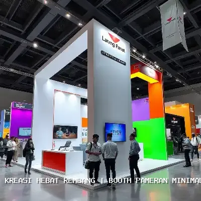Booth Pameran Minimalis Rembang
