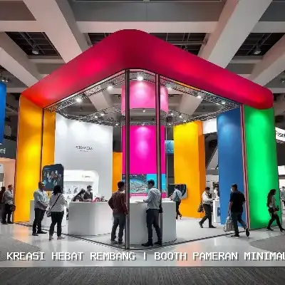 Booth Pameran Minimalis Rembang