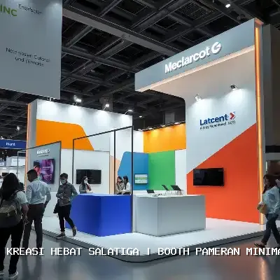 Booth Pameran Minimalis Salatiga