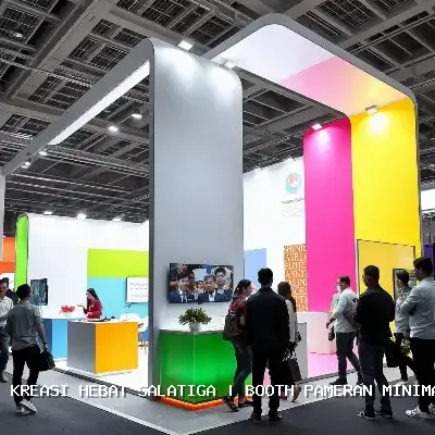 Booth Pameran Minimalis Salatiga