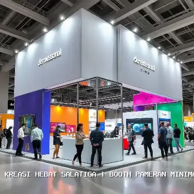 Booth Pameran Minimalis Salatiga